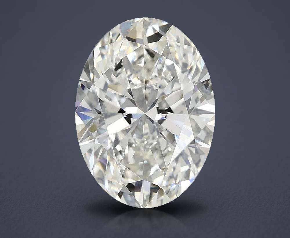 2.77 Carat Oval Lab Diamond