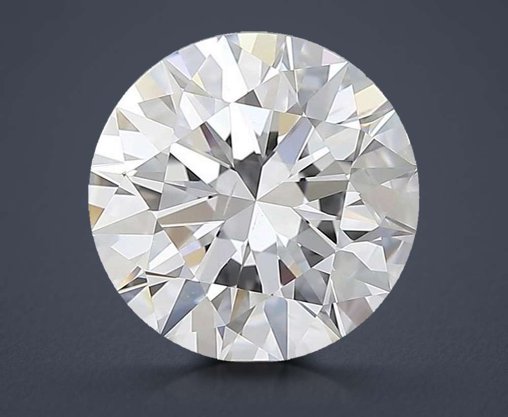 3.06 Carat Round Natural Diamond