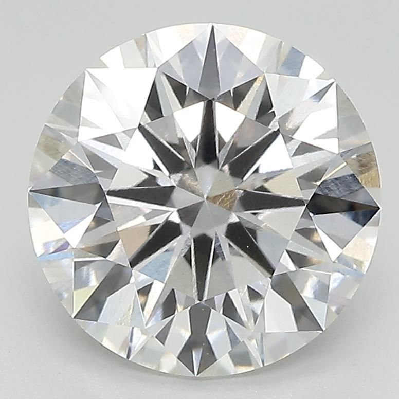 3.45ct H VVS2 Rare Carat Ideal Cut Round Lab Grown Diamond