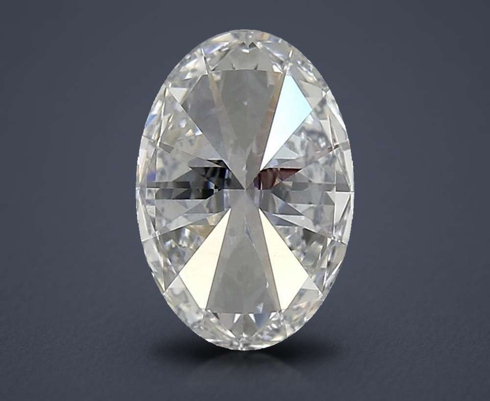 1.24 Carat Oval Lab Diamond