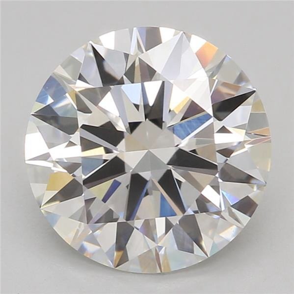 2.05ct F VS1 Excellent Cut Round Lab Grown Diamond