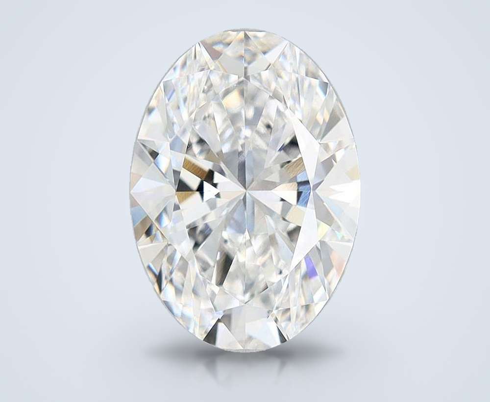 3.50 Carat Oval Lab Diamond