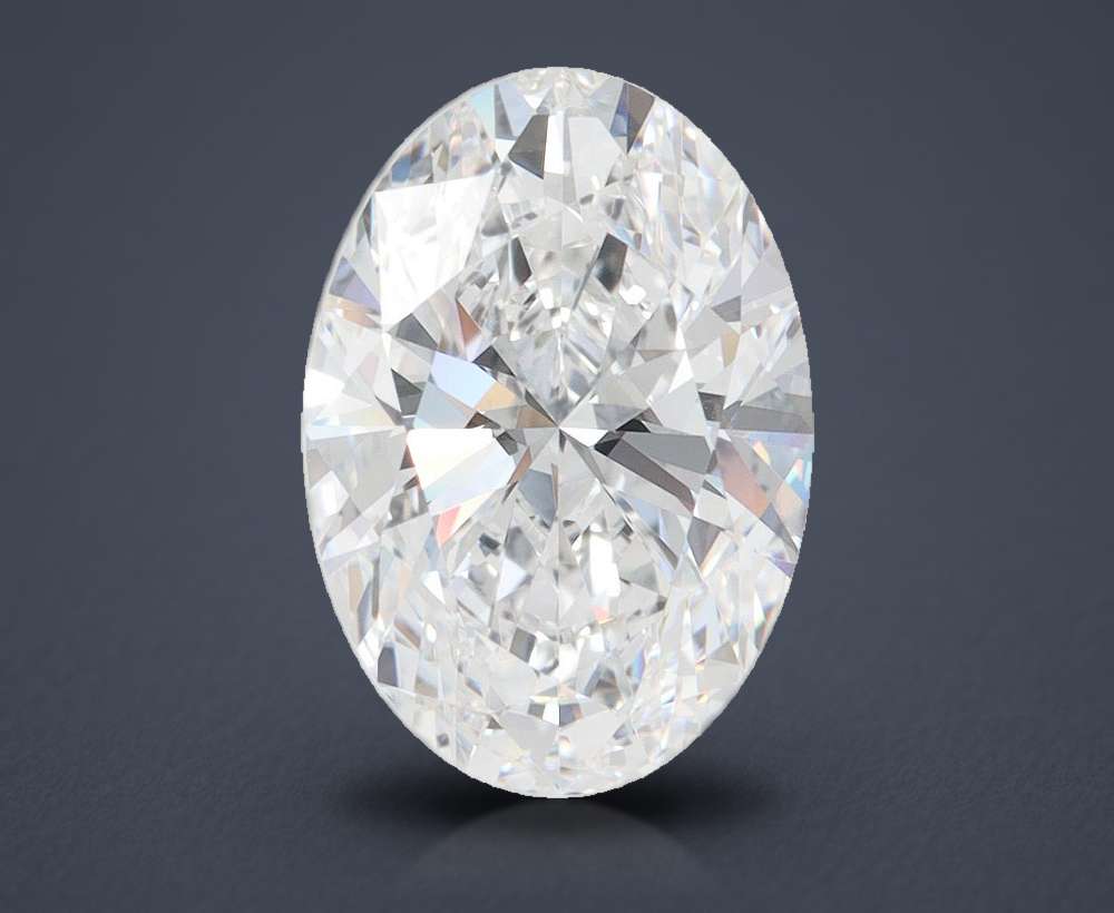 4.10 Carat Oval Lab Diamond