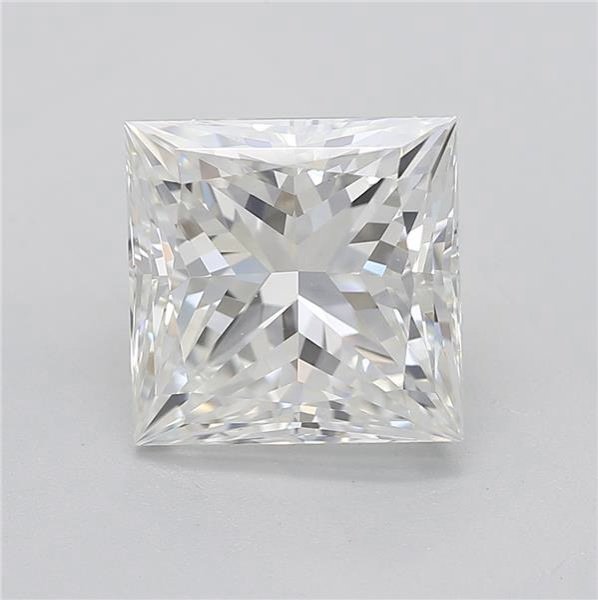 2.04ct H SI1 Rare Carat Ideal Cut Princess Diamond