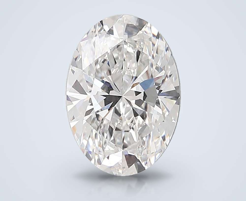 3.50 Carat Oval Lab Diamond