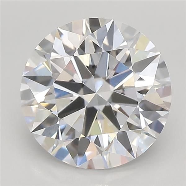 2.68ct D VVS2 Rare Carat Ideal Cut Round Lab Grown Diamond