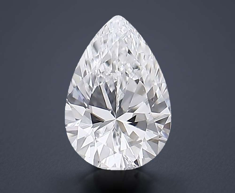 0.15 Carat Pear Natural Diamond