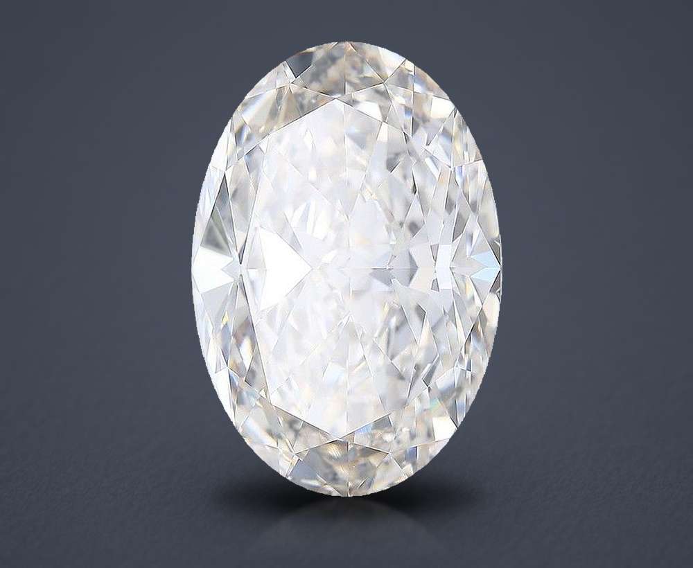 5.41 Carat Oval Natural Diamond