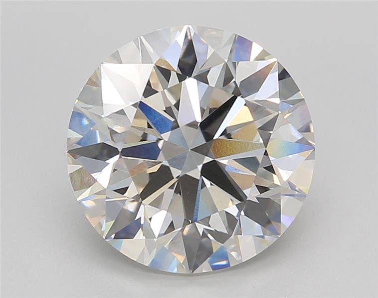 4.22ct H VVS2 Rare Carat Ideal Cut Round Lab Grown Diamond