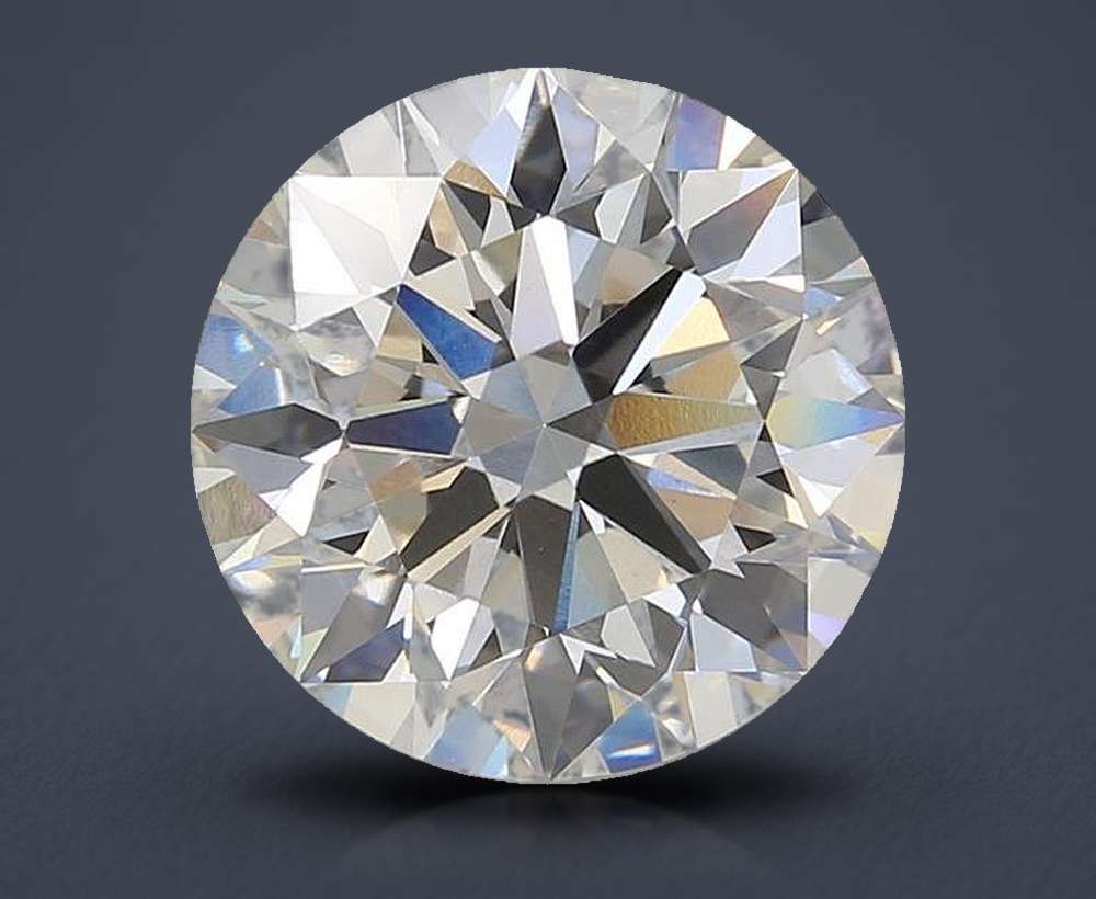 4.22 Carat Round Lab Diamond