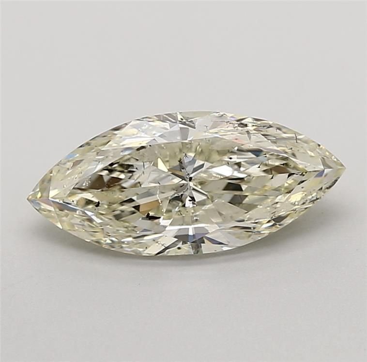 2.01ct K SI2 Rare Carat Ideal Cut Marquise Diamond