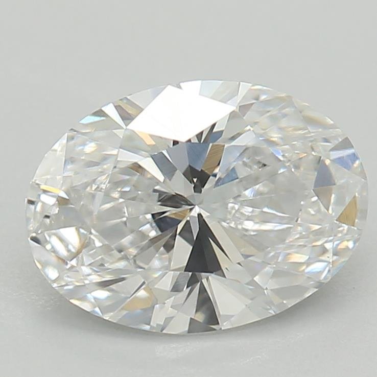 0.78ct D VS1 Rare Carat Ideal Cut Oval Lab Grown Diamond