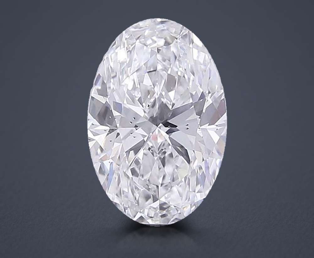 3.00 Carat Oval Lab Diamond