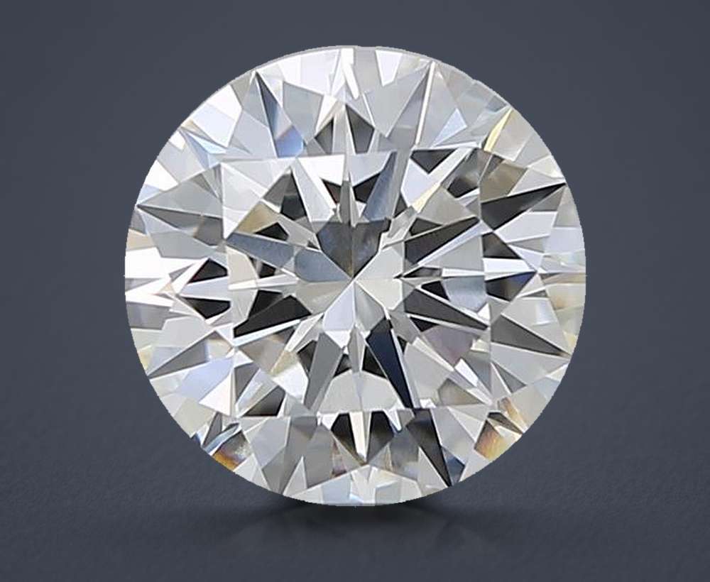 3.22 Carat Round Lab Diamond