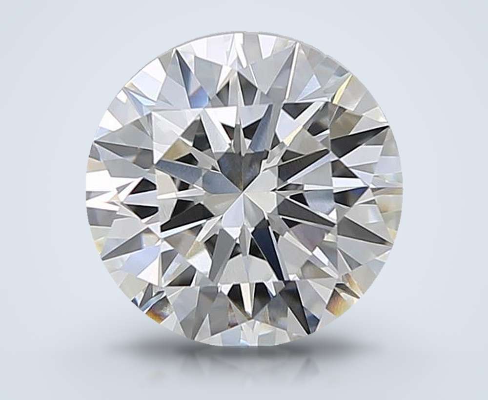 3.22 Carat Round Lab Diamond