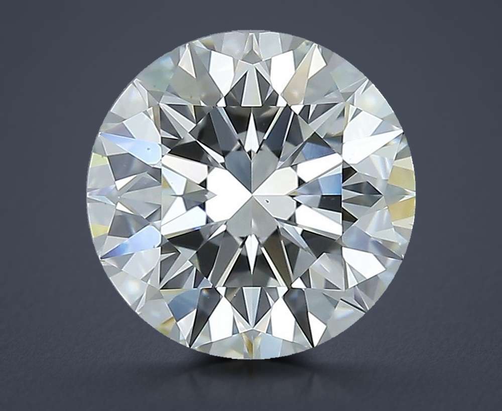 3.21 Carat Round Natural Diamond