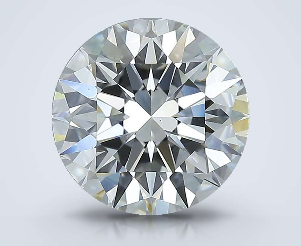 3.21 Carat Round Natural Diamond
