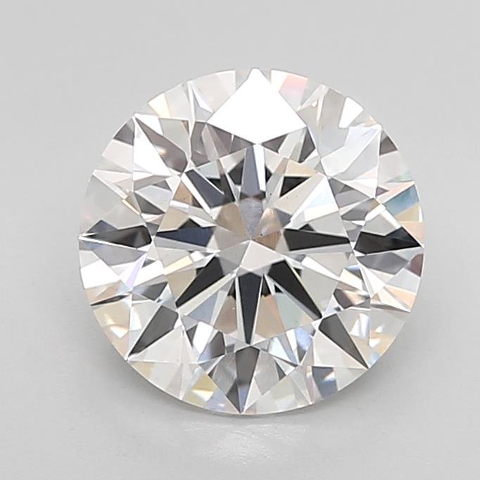 2.04ct F VS2 Rare Carat Ideal Cut Round Lab Grown Diamond