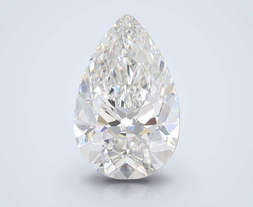 3.38 Carat Pear Lab Diamond