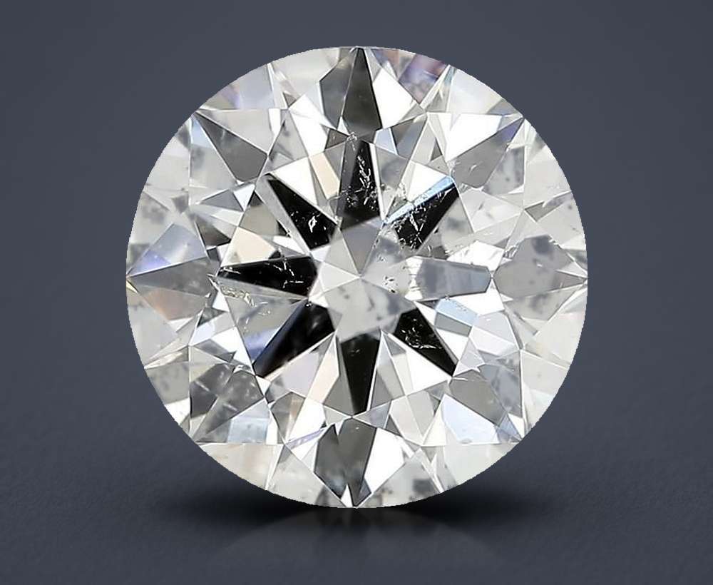 3.52 Carat Round Natural Diamond
