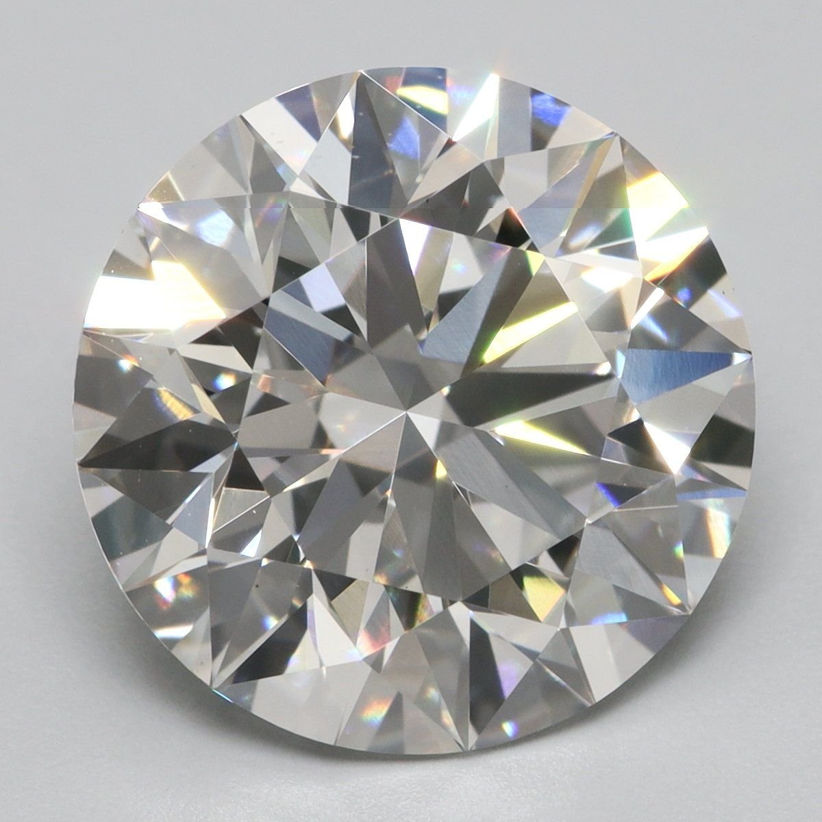 3.84ct E VS1 Rare Carat Ideal Cut Round Lab Grown Diamond