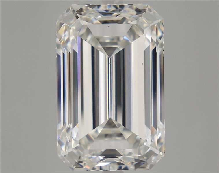 15.15ct F VS2 Very Good Cut Emerald Lab Grown Diamond