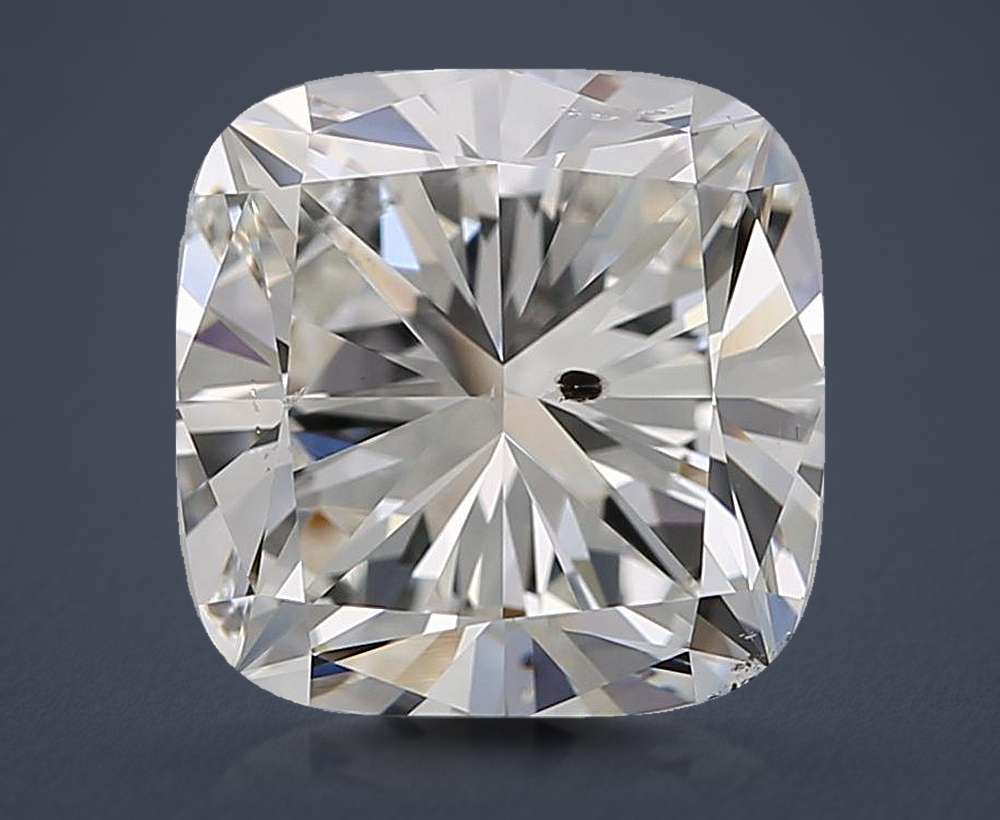 3.21 Carat Cushion Natural Diamond