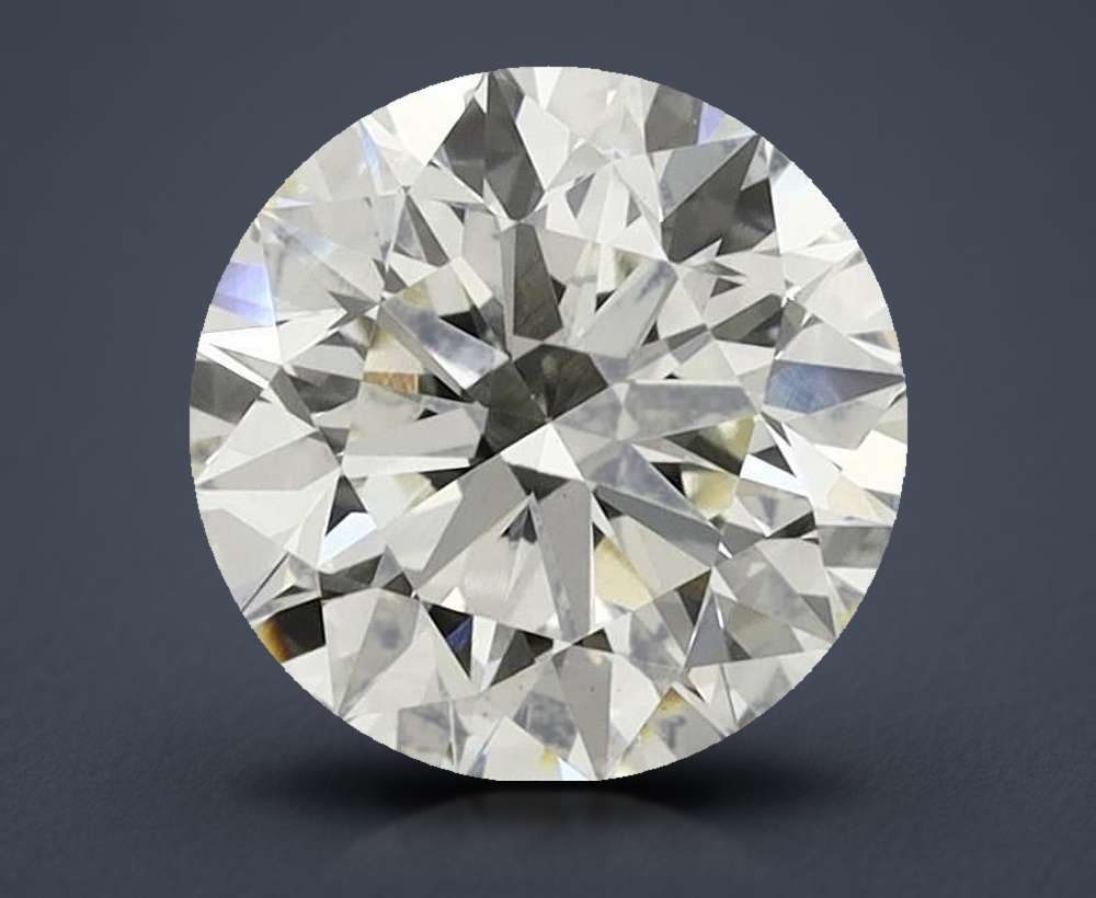 2.77 Carat Round Lab Diamond