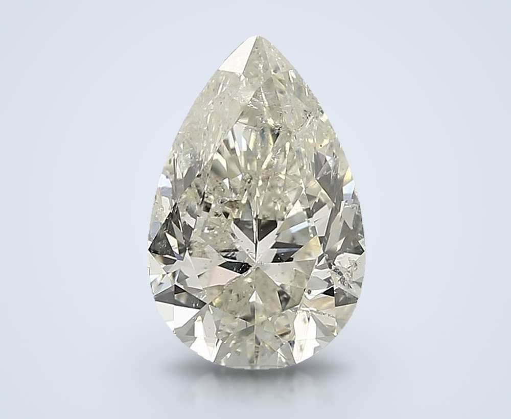 3.01 Carat Pear Natural Diamond