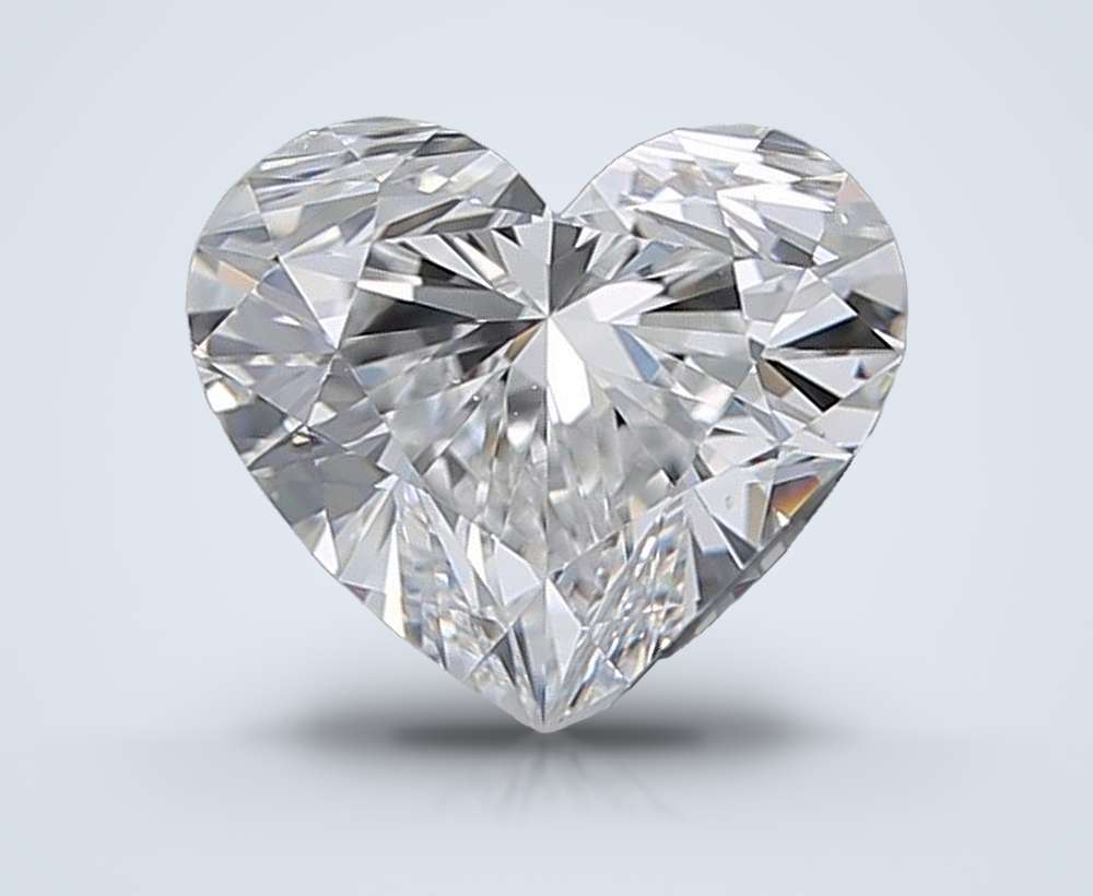 0.90 Carat Heart Natural Diamond