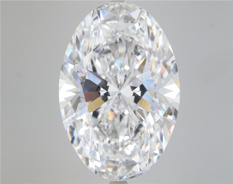 15.01ct F VS2 Rare Carat Ideal Cut Oval Lab Grown Diamond