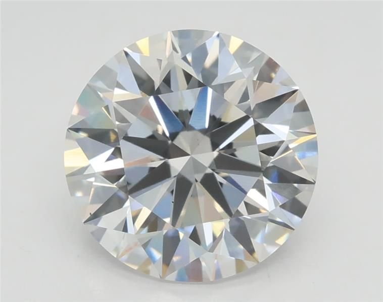 2.76ct E VS2 Rare Carat Ideal Cut Round Lab Grown Diamond