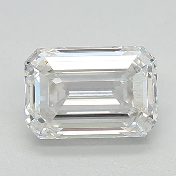 1.51ct F VS2 Rare Carat Ideal Cut Emerald Lab Grown Diamond