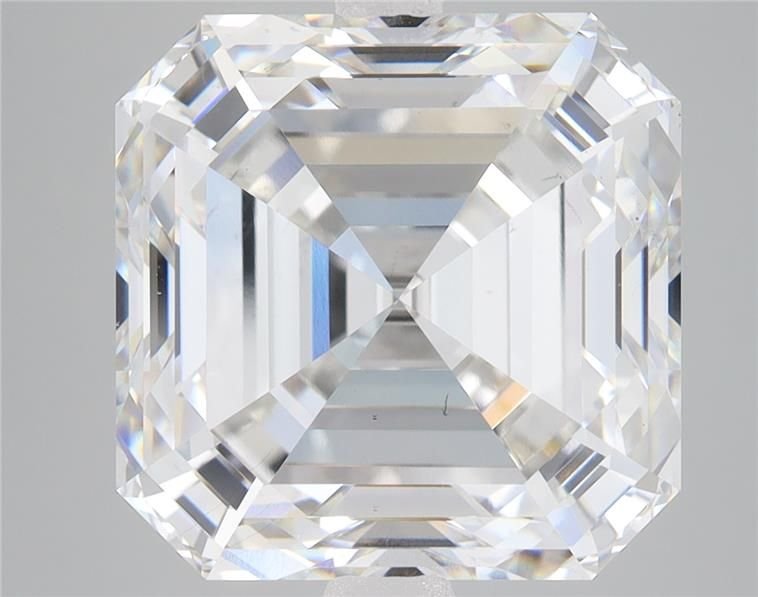 11.50ct F VS2 Rare Carat Ideal Cut Asscher Lab Grown Diamond