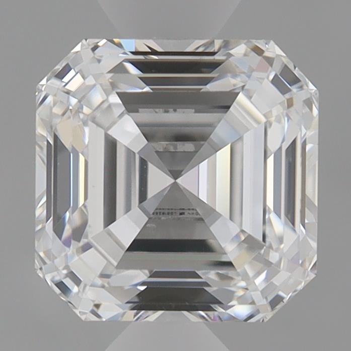 1.58ct E VS2 Rare Carat Ideal Cut Asscher Lab Grown Diamond