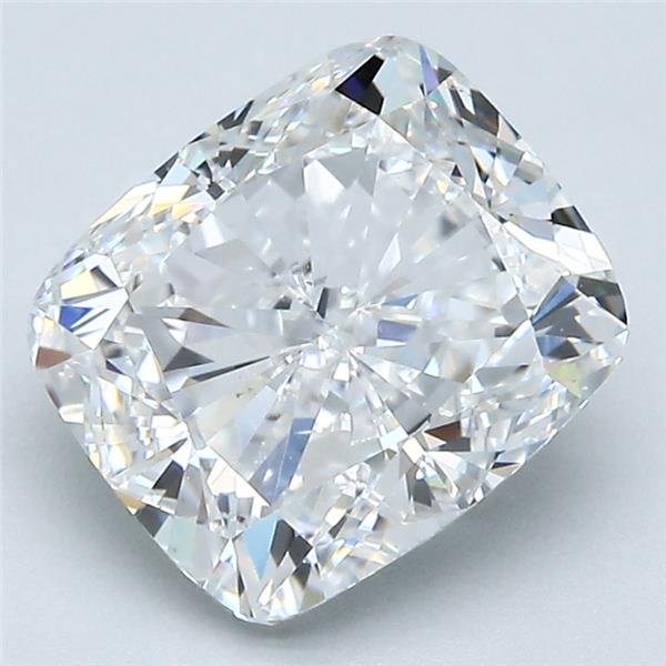 3.01ct E VS1 Very Good Cut Cushion Diamond