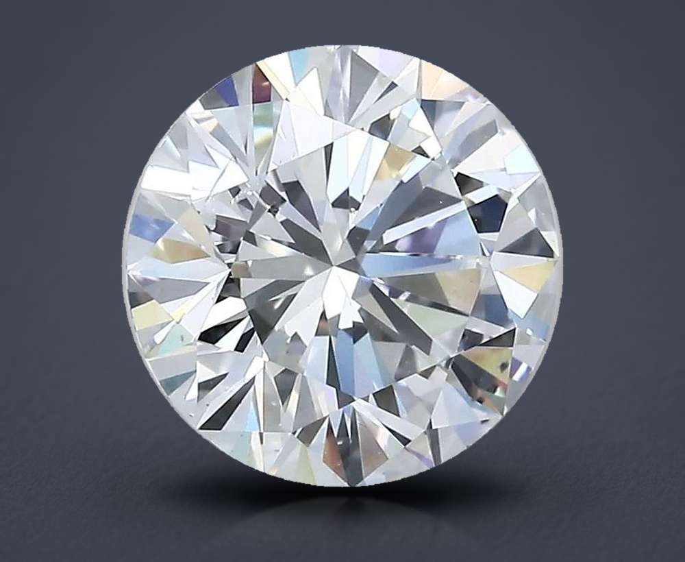 2.45 Carat Round Natural Diamond