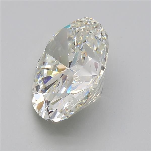 7.02ct J SI1 Very Good Cut Oval Diamond