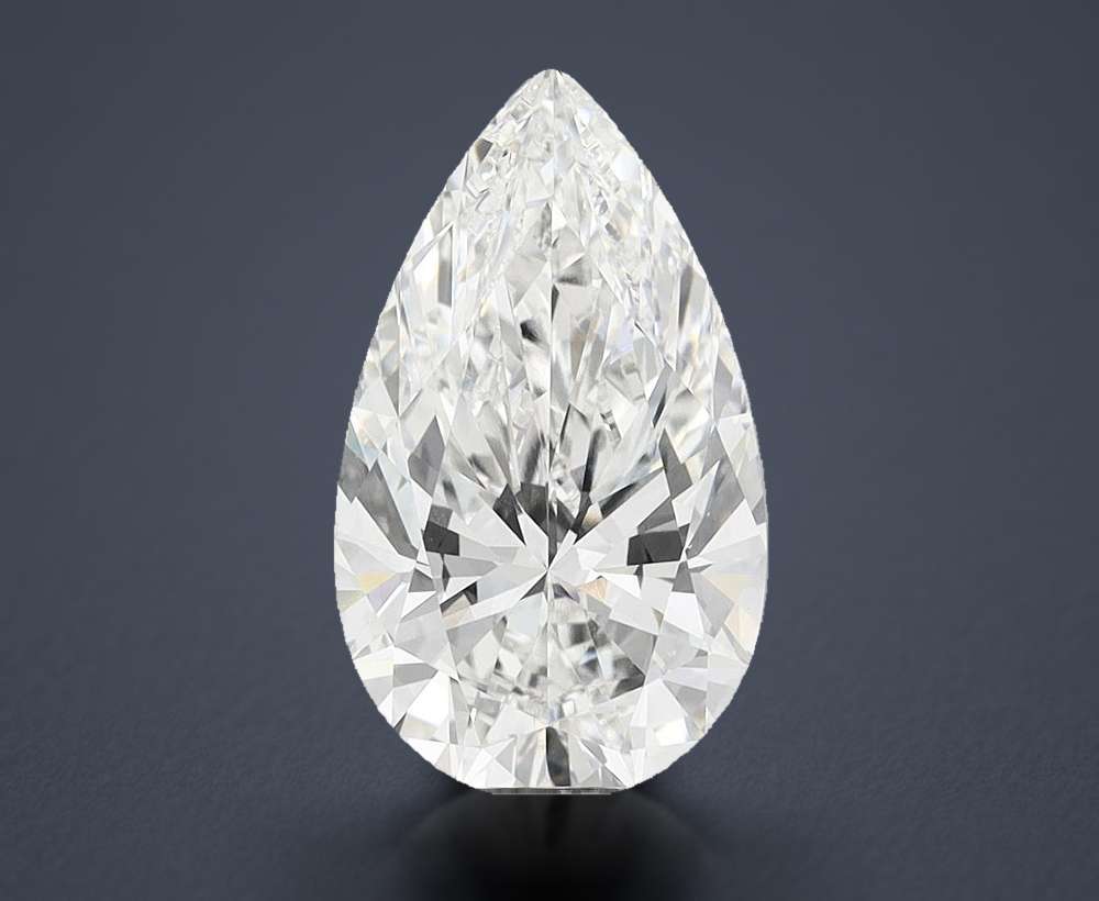 8.10 Carat Pear Lab Diamond