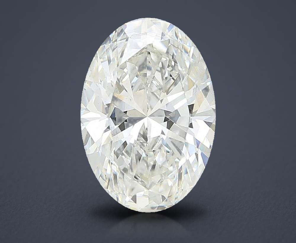 4.70 Carat Oval Lab Diamond