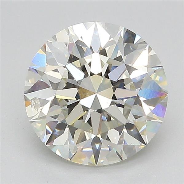 2.50ct I SI1 Excellent Cut Round Lab Grown Diamond