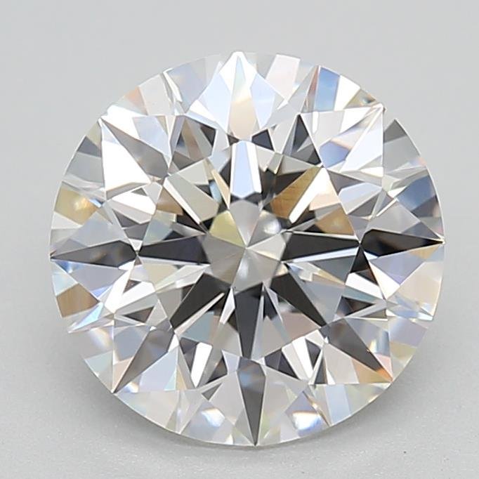 2.05ct F VS1 Rare Carat Ideal Cut Round Lab Grown Diamond