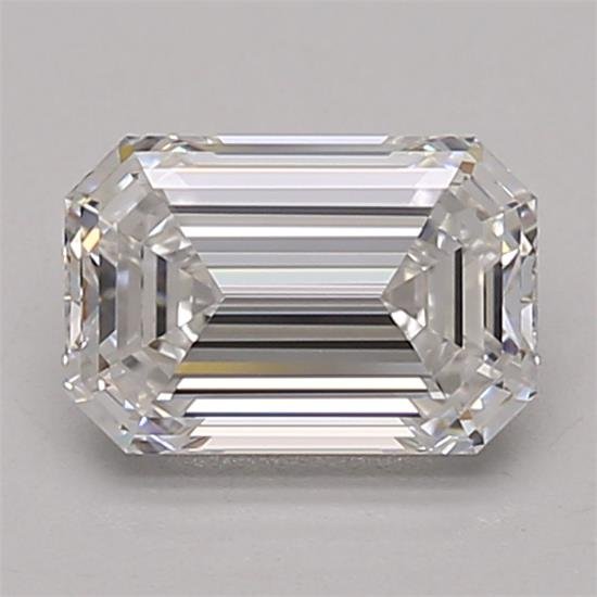 1.05ct E VVS1 Rare Carat Ideal Cut Emerald Lab Grown Diamond