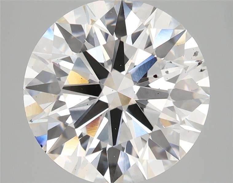 3.75ct F SI1 Rare Carat Ideal Cut Round Lab Grown Diamond