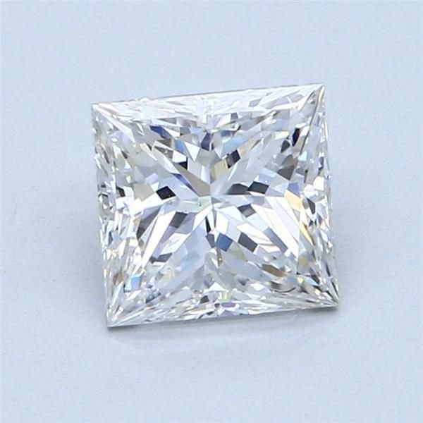 1.50ct F SI1 Rare Carat Ideal Cut Princess Diamond