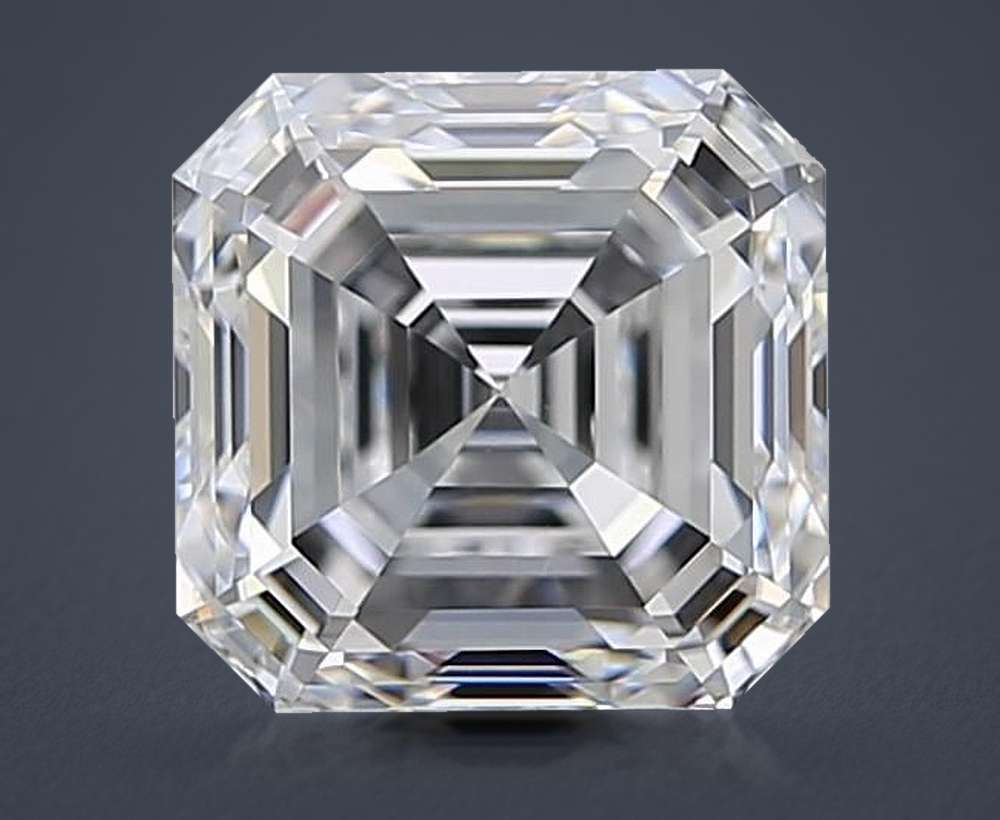 3.15 Carat Asscher Natural Diamond