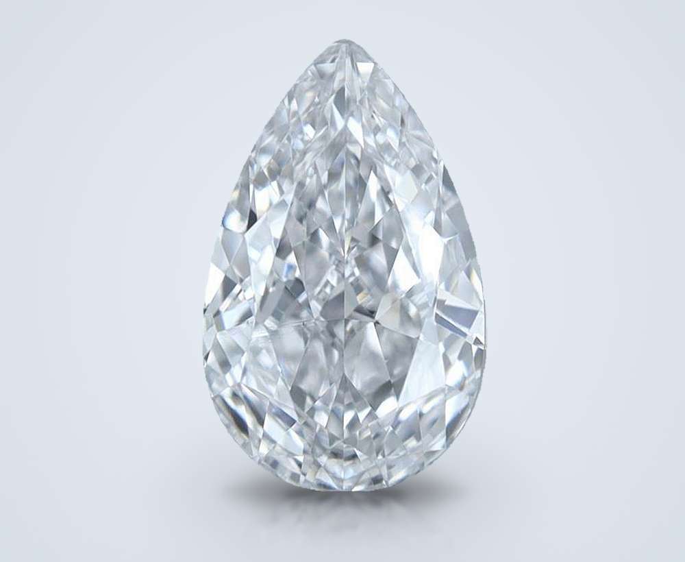 0.40 Carat Pear Natural Diamond