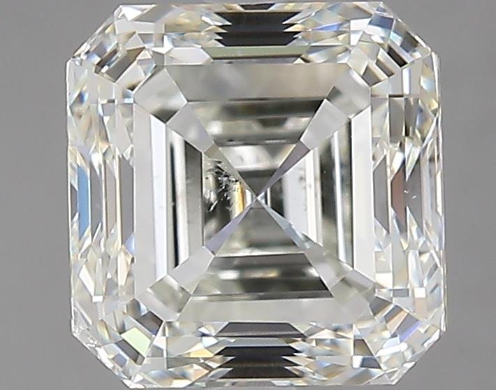3.00ct J SI2 Very Good Cut Asscher Diamond