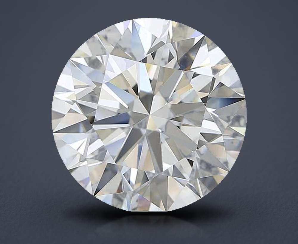 7.46 Carat Round Natural Diamond