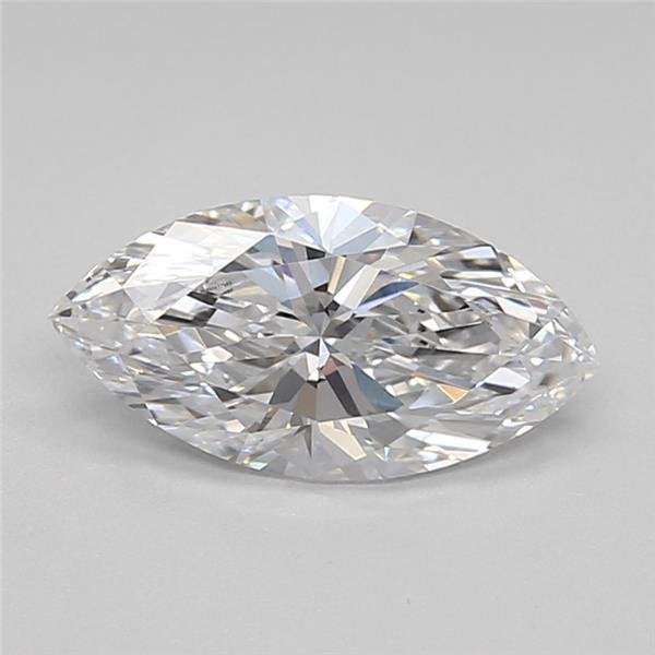 0.89ct D VVS2 Rare Carat Ideal Cut Marquise Lab Grown Diamond